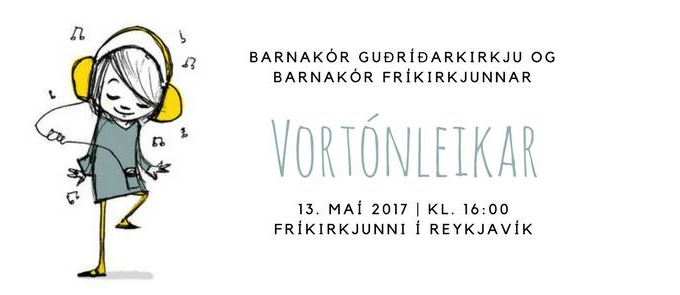 Vortónleikar, laugardaginn 13. maí kl. 16